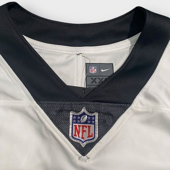 Nike New Orleans Saints Alvin Kamara #41 Road Limited White Jersey Mens size 2XL - Picture 7 of 12